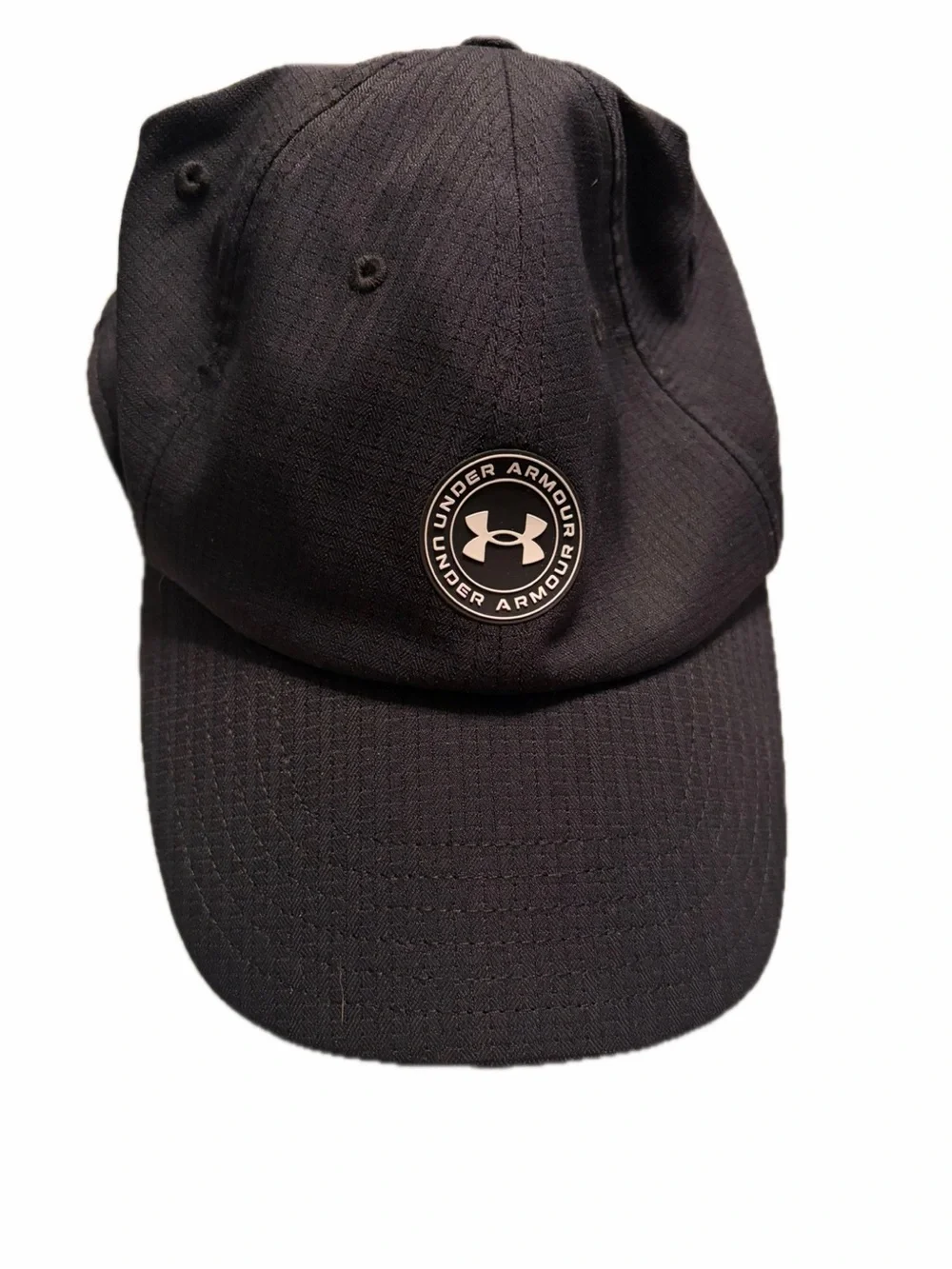 Under Armour Women’s Black Logo Baseball Cap ISO-Chill